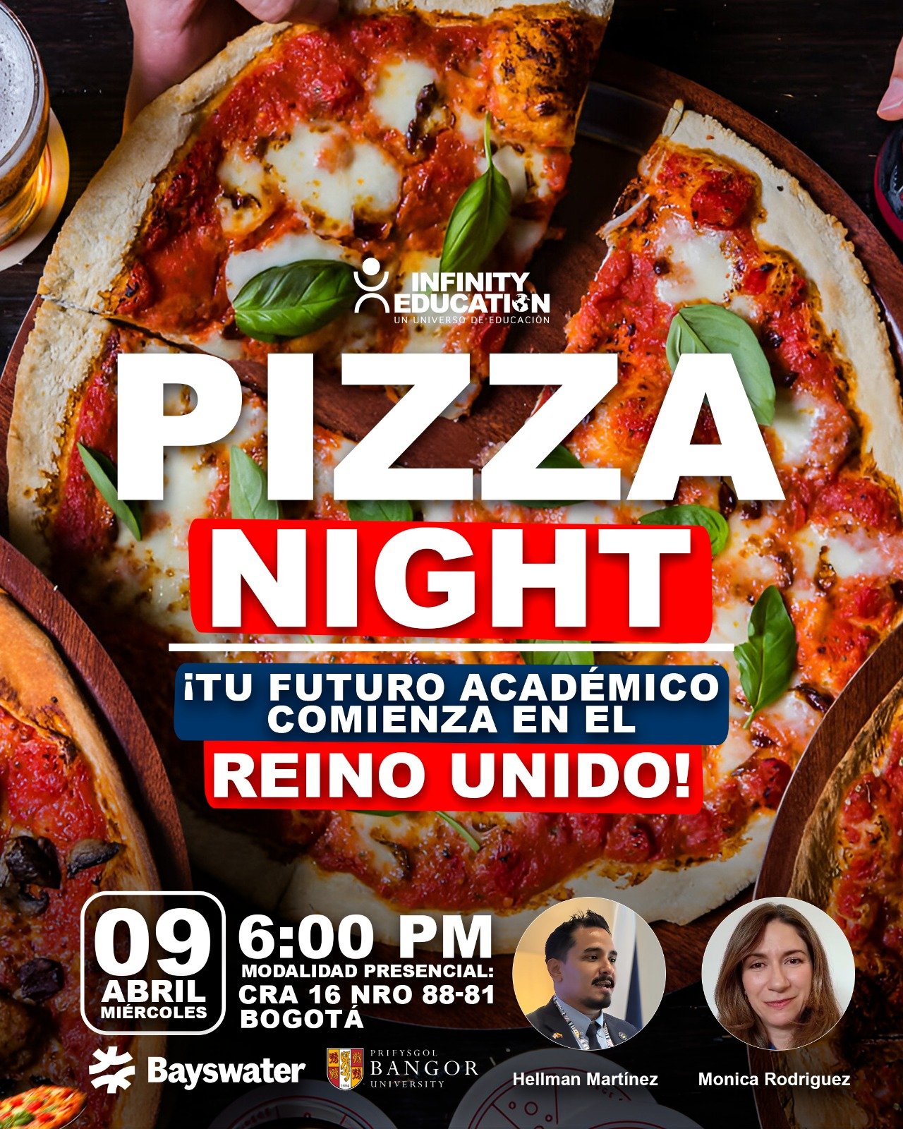 INVITACIO A PIZZA NIGHT 9 DE ABRIL 2025