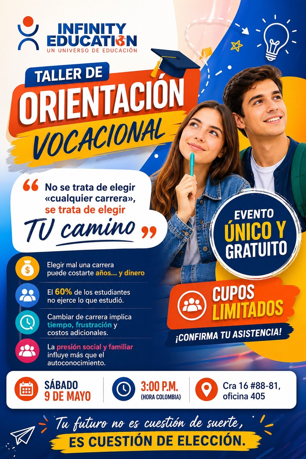 Invitacion a Evento de Orientacion Vocacional_9 Mayo 2026